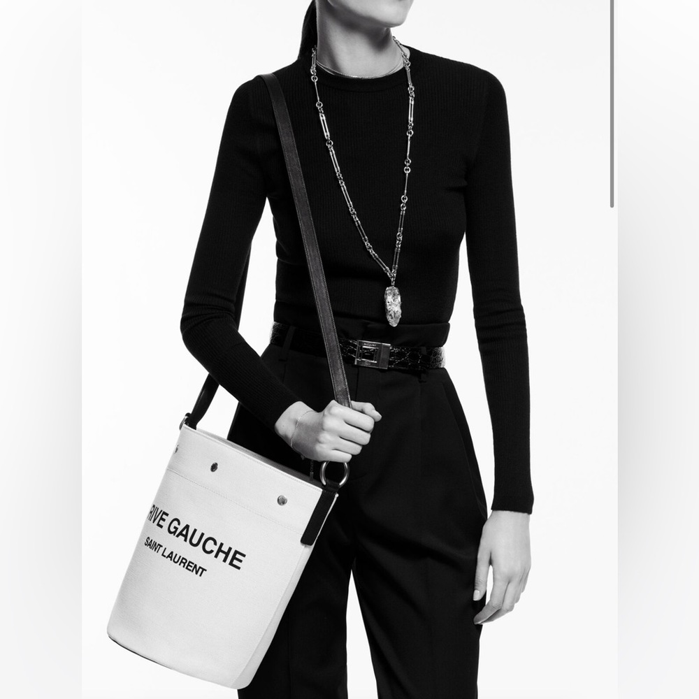 Saint Laurent Rive Gauche Bucket Bag *AUTHENTIC* LIMITED TIME PRICE REDUCTION! - Picture 4 of 10